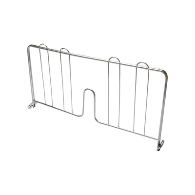 Thunder Group CMDC018 18 Inch Shelf Divider Chrome Plated Pressure Fit