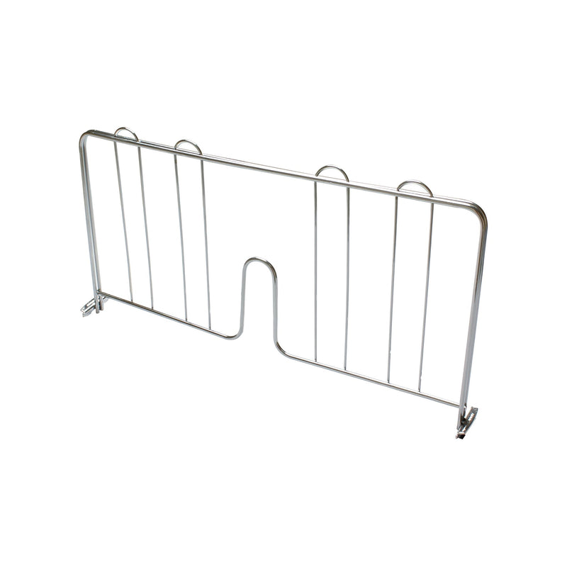 Thunder Group CMDC018 18 Inch Shelf Divider Chrome Plated Pressure Fit