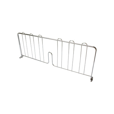 Thunder Group CMDC024 24 Inch Shelf Divider Pressure Fit Chrome Plated Finish