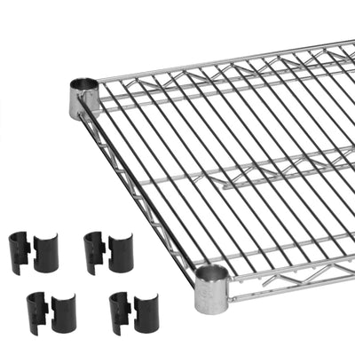 Thunder Group CMSV2454 54 Inch Chrome Plated Wire Shelving with NSF