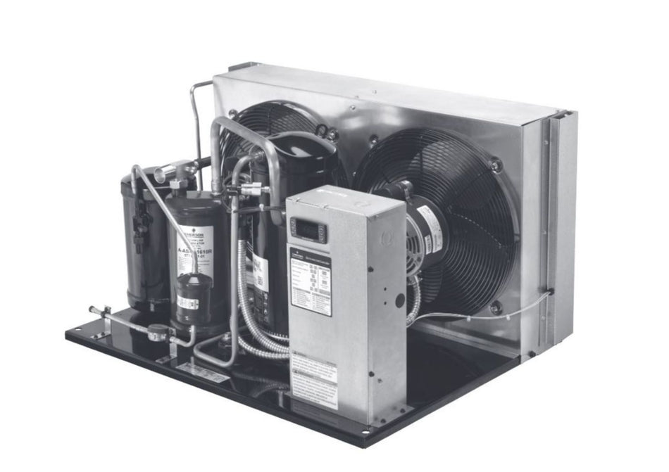 Copeland FFAP-A22Z-CFV-072 2 1/4 HP Multi-Refrigerant Refrigeration Condensing Unit, Air-Cooled, 200V, 208/230V/1-Phase