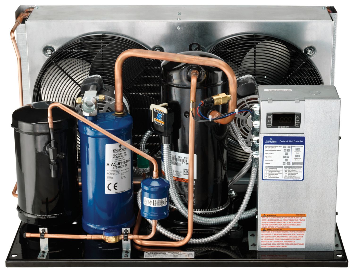 Copeland - FFAP-A30Z-CFV-072 - 3 HP, Refrigeration Scroll Condensing Unit 208/230-1