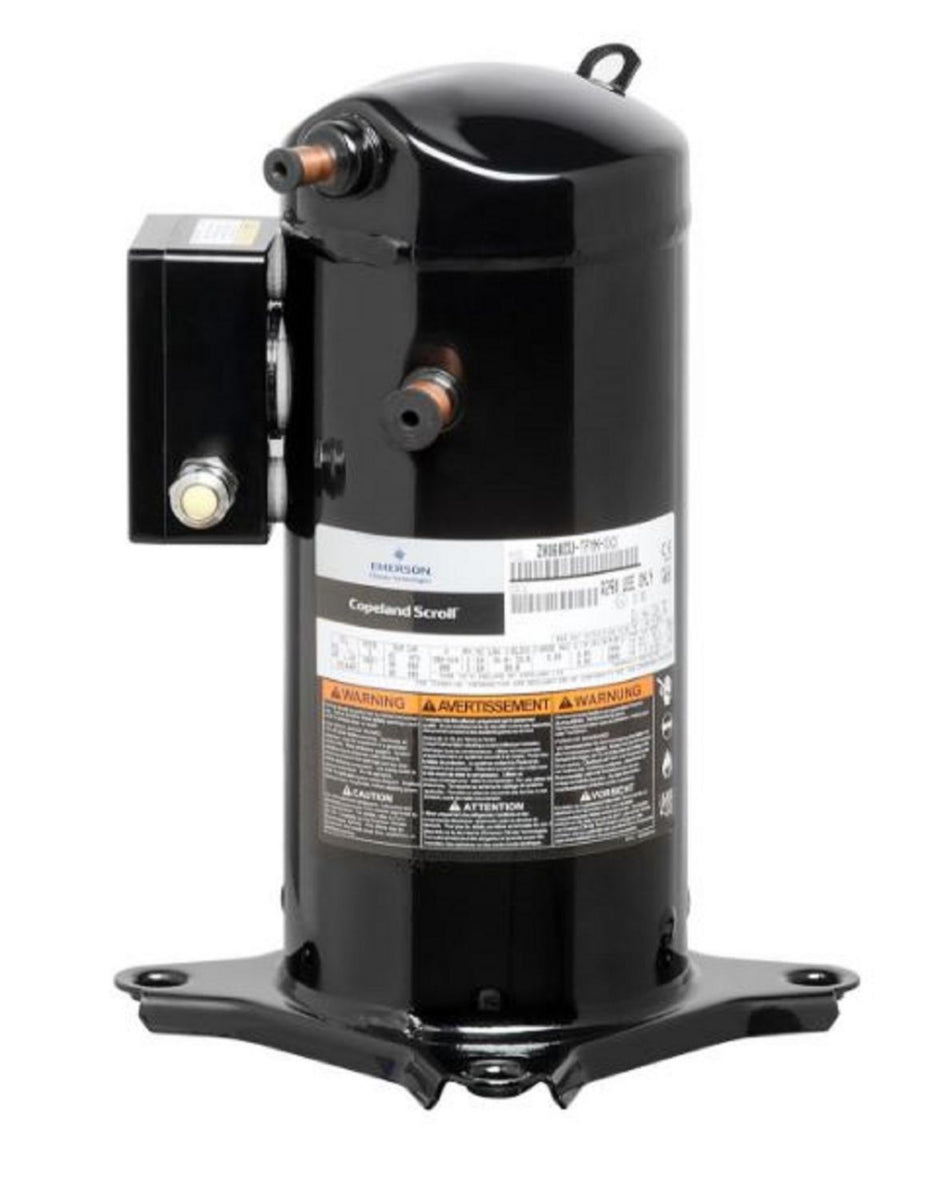 Copeland - XFAM-030Z-CFV-081 - 3 HP, Outdoor Scroll Compressor, Med Temp, Multi- Refrigerant, 208-230/1/60