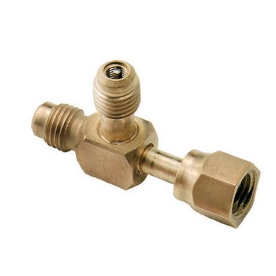 CPS® Valve Cap 1/4" SAE M x 1/4" SAE M Brass Female AVT44