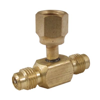 CPS® Valve Cap 1/4" SAE M x 1/4" SAE FM Brass Male Female AVT64