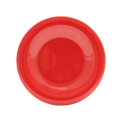 Thunder Group CR005PR 5-1/2 Inch Plate Round Break Resistant Melamine Red