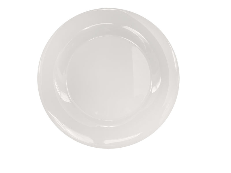 Thunder Group CR010V 10-1/2 Inch Diameter Plate Break-Resistant Melamine Ivory