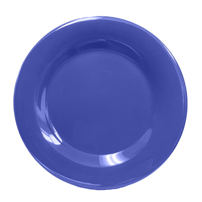 Thunder Group CR012BU 11-3/4 Inch Diameter Round Plate Break Resistant Melamine Purple