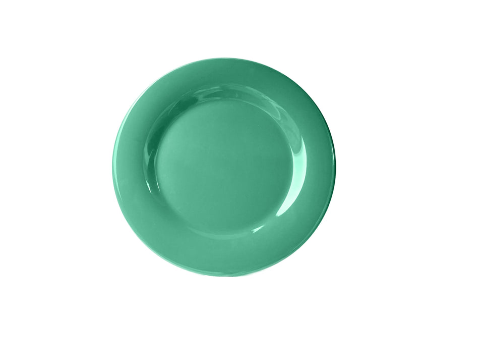 12 Pack 11-3/4" Diameter x 1" Height, Wide Rim Plate, Purple Color, Melamine, BPA Free, Dishwasher Safe, Break-Resistant, Shatter-Resistant, No Microwave, No Oven, NSF