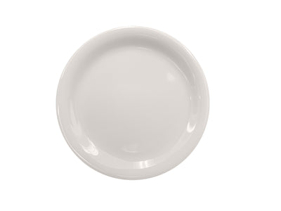 Thunder Group CR107V 7-1/4 Inch Plate Break-Resistant Melamine Ivory