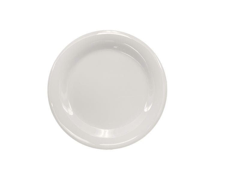 Thunder Group CR110V 10-1/2 Inch Round Break-Resistant Melamine Plate Ivory