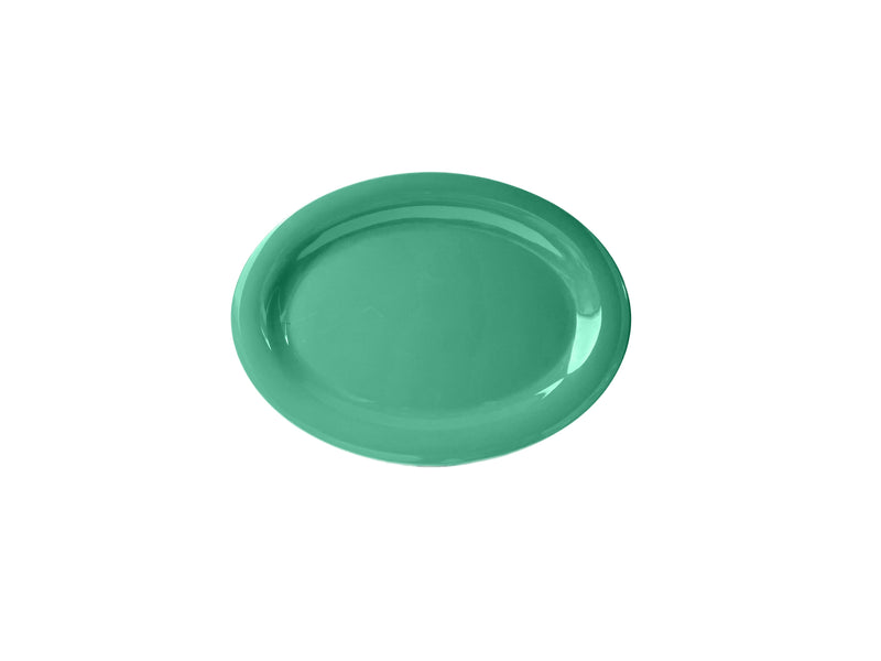 Thunder Group CR212GR 12 Inch Platter Break-Resistant Melamine Green