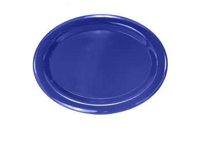 Thunder Group CR213BU 13-1/2 Inch Break-Resistant Melamine Platter Purple