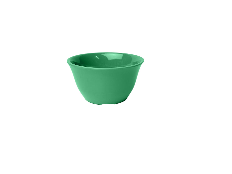 12 Pack 7 oz, 4" Diameter x 2-1/8" Height, Bouillon Cup, Green Color, Melamine, BPA Free, Dishwasher Safe, Break-Resistant, Shatter-Resistant, No Microwave, No Oven, NSF