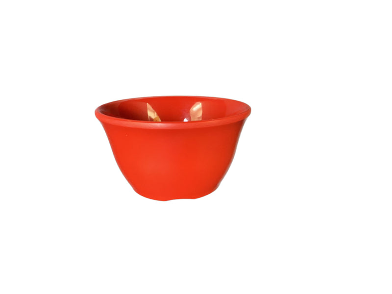 Thunder Group CR303PR 7 Oz Bouillon Cup Red Melamine Dishwasher Safe