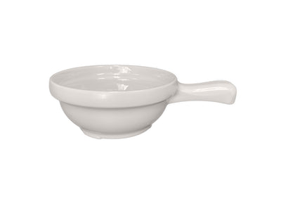 Thunder Group CR305V 10 Oz. Soup Bowl with Handle Break-Resistant Melamine Ivory