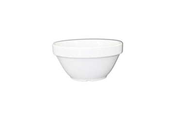 Thunder Group CR313W 8 Oz Break-Resistant Bouillon Cup White Melamine