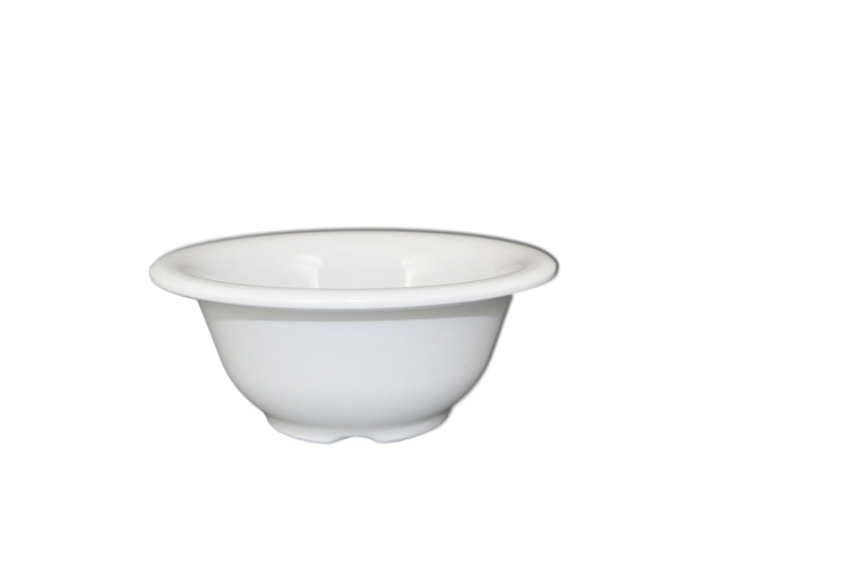 12 Pack 10 oz, 5-1/2" Diameter x 2-1/8" Height, Soup Bowl, White Color, Melamine, BPA Free, Dishwasher Safe, Break-Resistant, Shatter-Resistant, No Microwave, No Oven, NSF