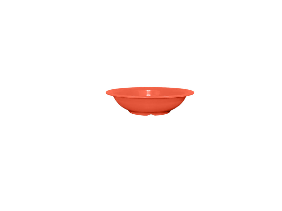 12 Pack 18 oz, 7-1/2" Diameter x 1-3/4" Height, Soup Bowl, Orange Color, Melamine, BPA Free, Dishwasher Safe, Break-Resistant, Shatter-Resistant, No Microwave, No Oven, NSF
