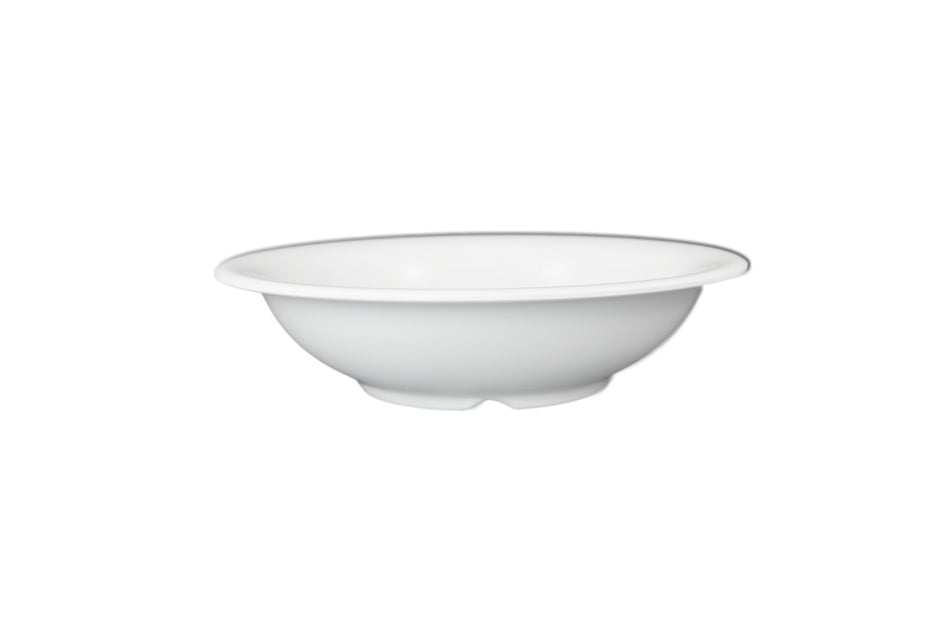 12 Pack 18 oz, 7-1/2" Diameter x 1-3/4" Height, Soup Bowl, White Color, Melamine, BPA Free, Dishwasher Safe, Break-Resistant, Shatter-Resistant, No Microwave, No Oven, NSF