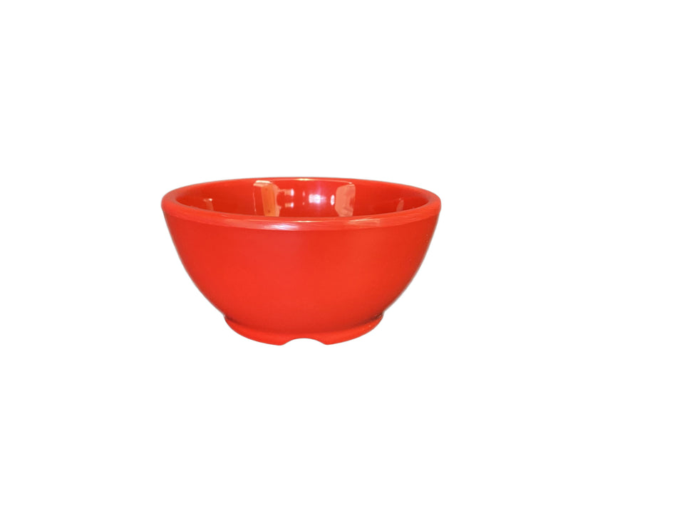 12 Pack 10 oz, 4-5/8" Diameter x 2-1/4" Height, Soup Bowl, Pure Red Color, Melamine, BPA Free, Dishwasher Safe, Break-Resistant, Shatter-Resistant, No Microwave, No Oven, NSF