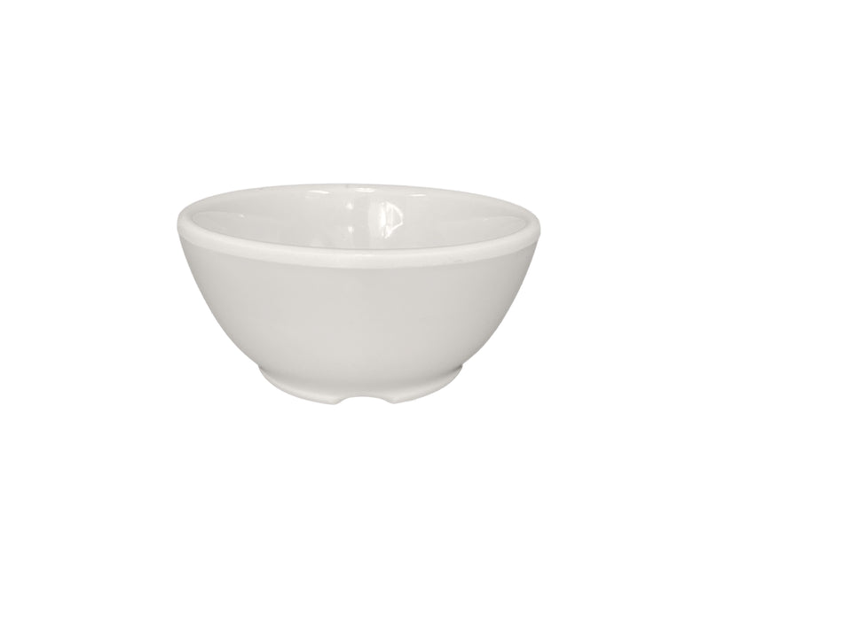 12 Pack 10 oz, 4-5/8" Diameter x 2-1/4" Height, Soup Bowl, Ivory Color, Melamine, BPA Free, Dishwasher Safe, Break-Resistant, Shatter-Resistant, No Microwave, No Oven, NSF