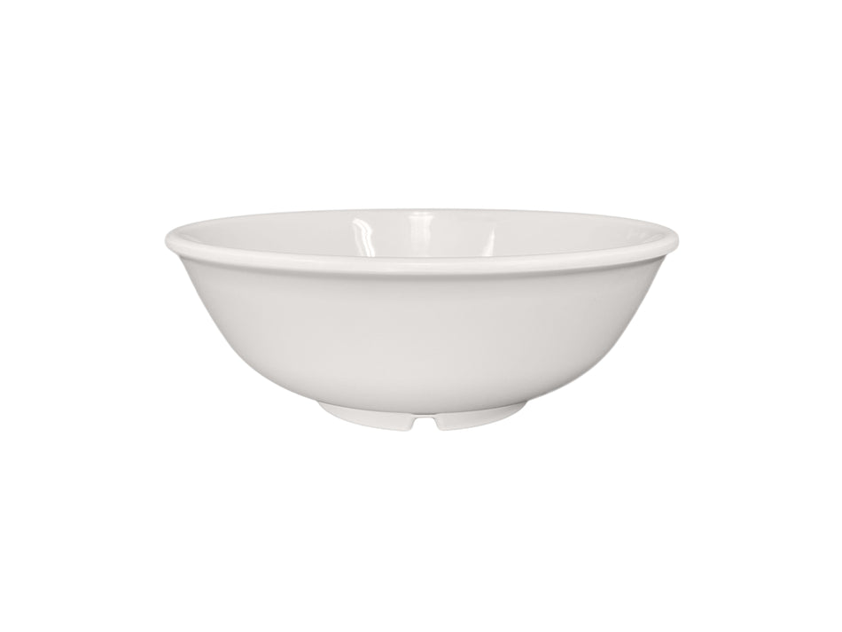 12 Pack 32 oz, 7-1/2" Diameter x 2-5/8" Height, Salad Bowl, Ivory Color, Melamine, BPA Free, Dishwasher Safe, Break-Resistant, Shatter-Resistant, No Microwave, No Oven, NSF