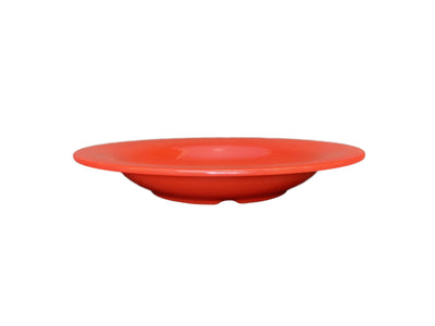 Thunder Group CR5809PR 13 Oz Melamine Salad Bowl 9-1/4 Inch Red with Dishwasher Safe