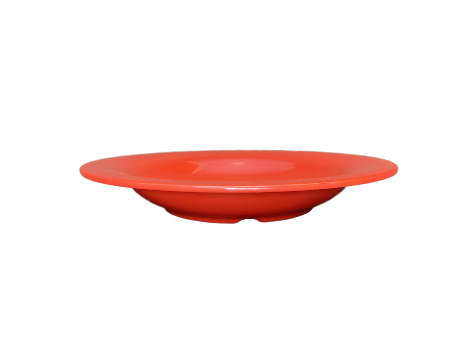 12 Pack 13 oz, 9-1/4" Diameter x 1-3/8" Height, Salad Bowl, Pure Red Color, Melamine, BPA Free, Dishwasher Safe, Break-Resistant, Shatter-Resistant, No Microwave, No Oven, NSF