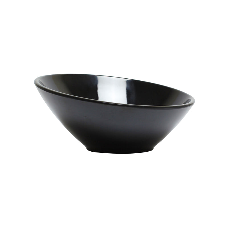 Thunder Group CR806BK 24 Oz Melamine Bowl Break-Resistant Black