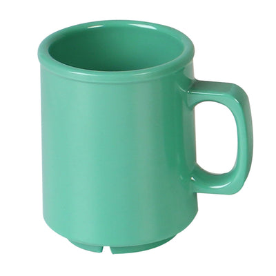 Thunder Group CR9010GR 8 Oz Break-resistant Melamine Mug Green BPA Free