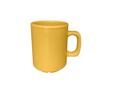 Thunder Group CR9010YW 8 Oz Break-resistant Mug Yellow Melamine Dishwasher Safe