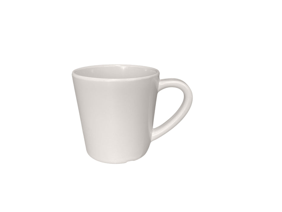 12 Pack 7 oz, 3-1/8" Diameter x 3-1/8" Height, Mug/Cup, Ivory Color, Melamine, BPA Free, Dishwasher Safe, Break-Resistant, Shatter-Resistant, No Microwave, No Oven, NSF