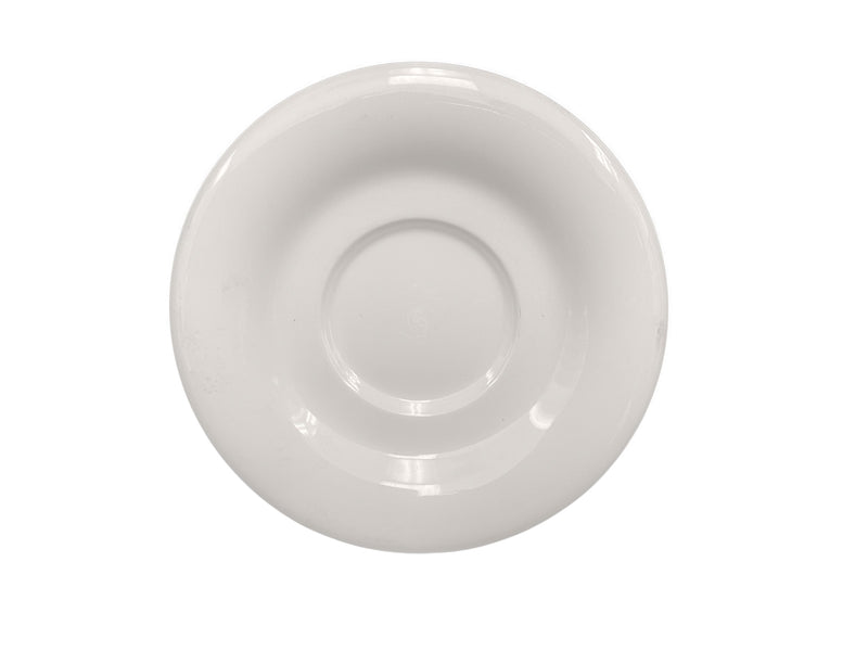 Thunder Group CR9108V 5-1/2 Inch Break-resistant Ivory Saucer Melamine