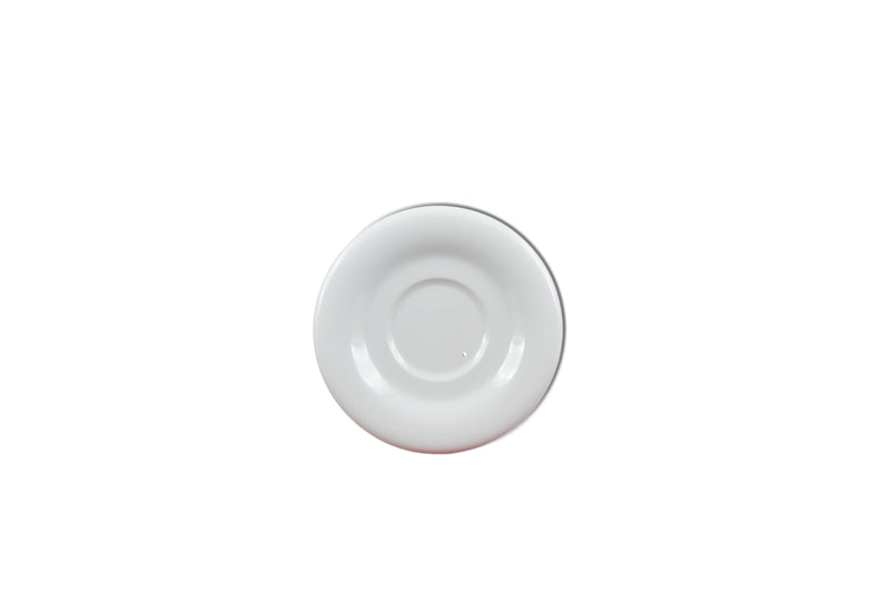 Thunder Group CR9108W 5-1/2 Inch Diameter Break-resistant White Saucer Melamine