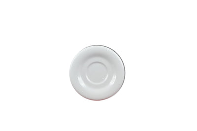 Thunder Group CR9108W 5-1/2 Inch Diameter Break-resistant White Saucer Melamine