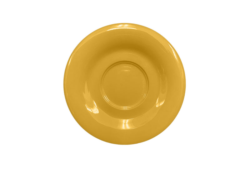 Thunder Group CR9108YW 5-1/2 Inch Saucer Break-Resistant Melamine Yellow
