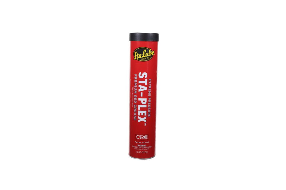 CRC CRC-13, Lube, Sta-Plex Red Grease, 14 oz, Lubricant