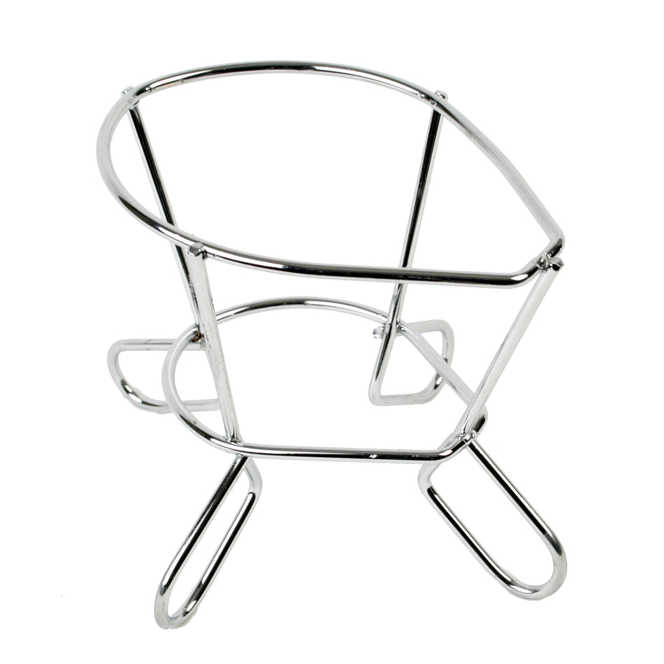 8-1/2" x 7-1/4" x 6", Wire Ham Holder, Chrome Plated
