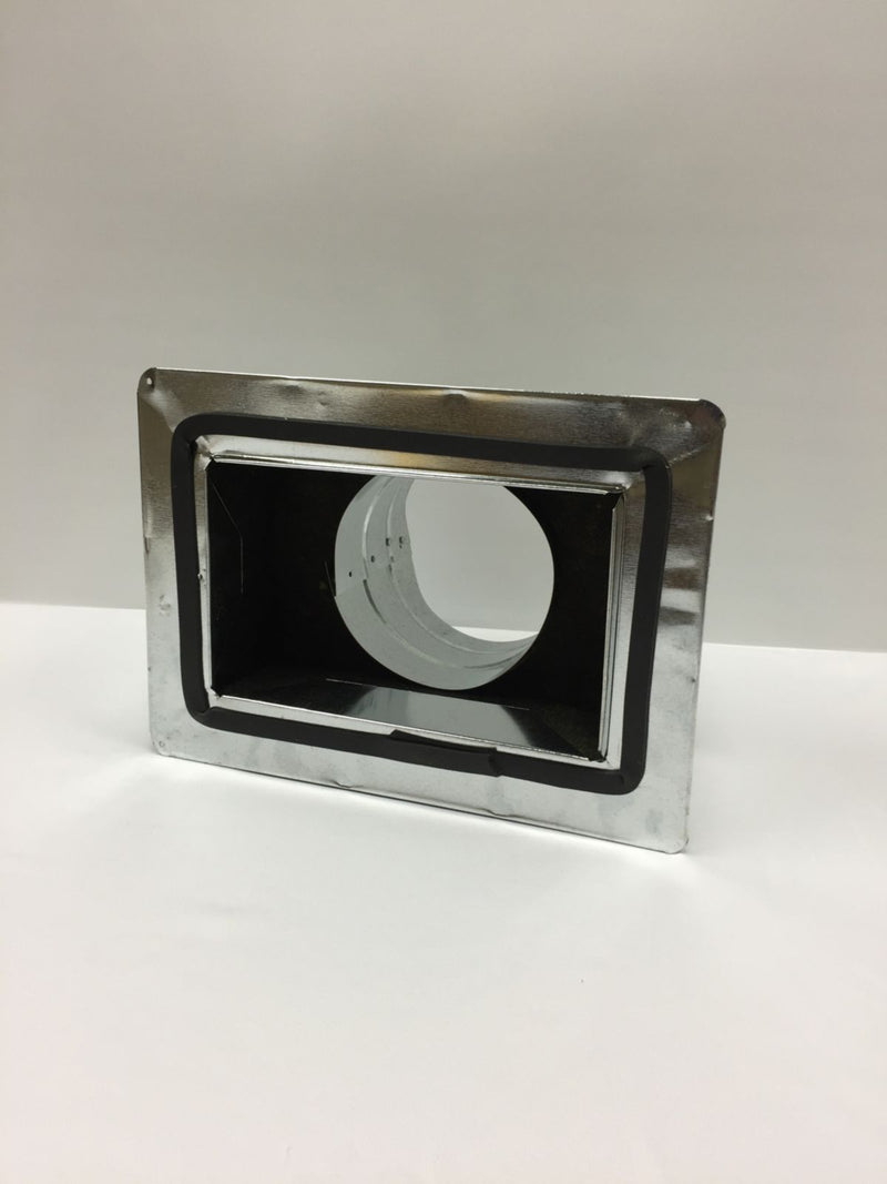 Crown Products 1580G1467, 14x6 Insulated Register Box, 7 in Collar, R6, with Gasket, Steel HVAC Duct Fitting