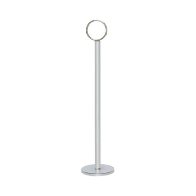 Thunder Group CRTCH012 12 Inch Wire Loop Table Card Holder Chrome Plated