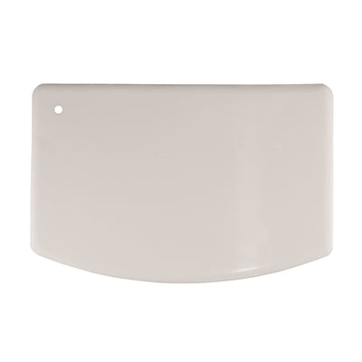 Winco CR-899 Bar Maid White Plastic Bowl Scraper - 250 Pieces/Pack