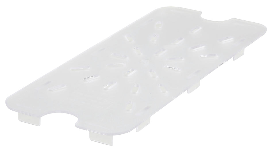 Winco SP73DS Polycarbonate Drain Shelf, 1/3 Size