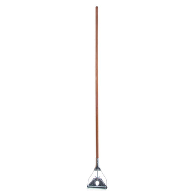 Carlisle 4034000 63 Inch Quick-Change Mop Handle Wood Metal Head