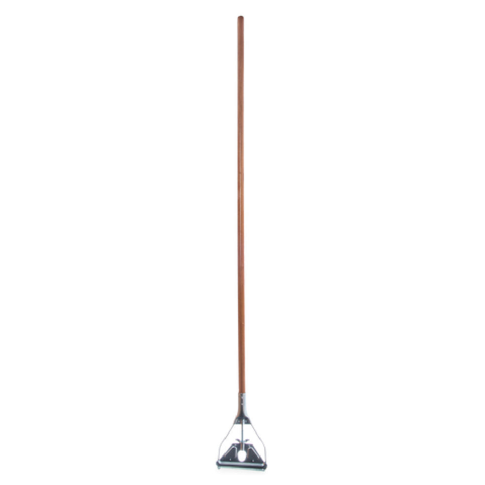 Carlisle 4034000 63 Inch Quick-Change Mop Handle Wood Metal Head