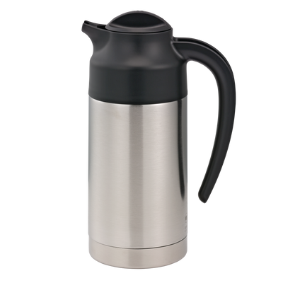 SteelVac® 0.7-Liter Vacuum Insulated Creamer with Steel Base in Brushed Stainless and Black