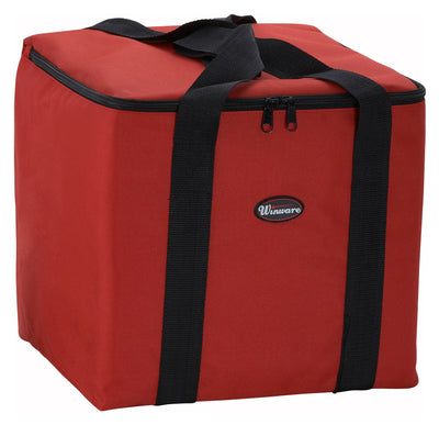 Winco 12" Insulated Food Delivery Bag - EPE Insulation & Polyester Shell