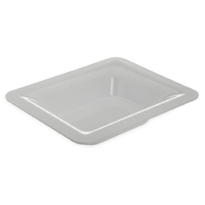 Carlisle 4443202 12 Inch White Melamine Food Pan 3.7 Quart Stain Resistant