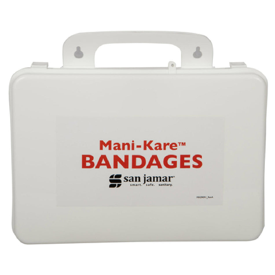 Carlisle MK0909 12 Inch First Aid Supplies Kit with Storage Box Blue Flexible Cloth