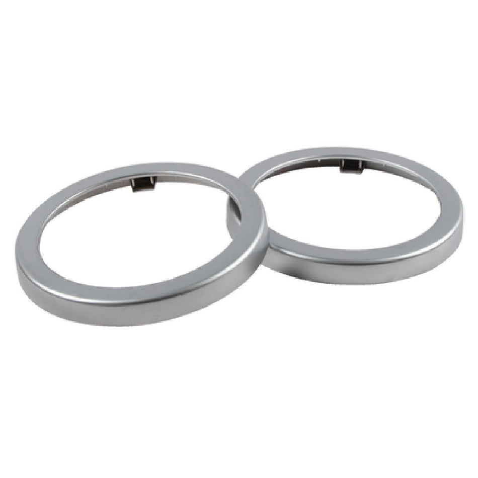 Carlisle C24XC Ring Bezel San Jamar Euro EZ-Fit Stainless Steel for C2410C 2 Packs